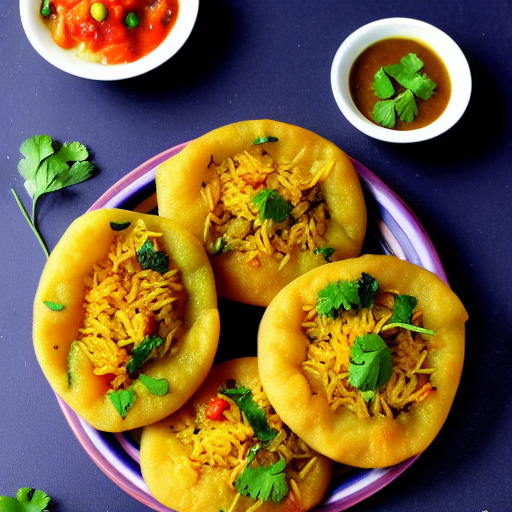 Vegetable Kachori Pulao