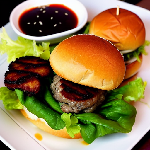 Crispy Duck Burger