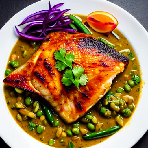 Pescado al Mojo de Ajo