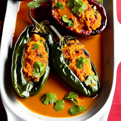 Baked Chiles Rellenos