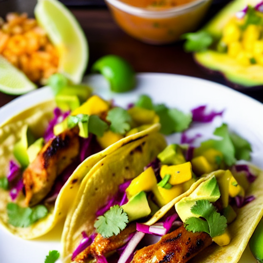 Jerk Chicken Tacos