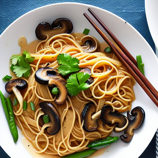 Mushroom Shirataki