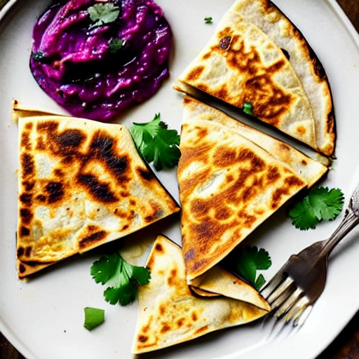 Eggplant Quesadillas