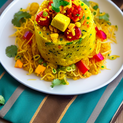 Bhel Dhokla