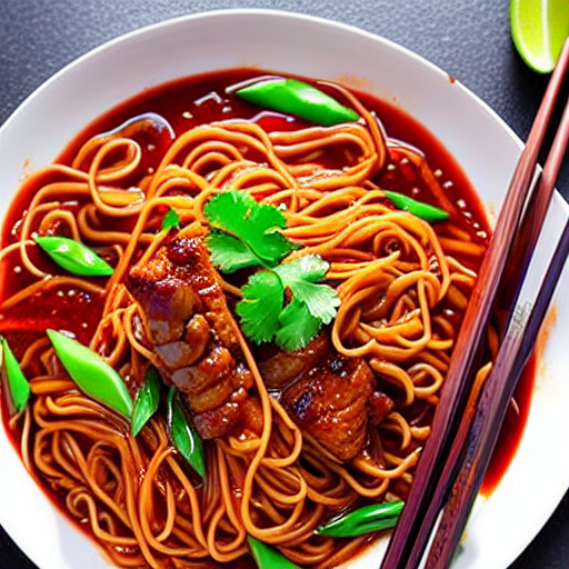 Sichuan BBQ Noodles