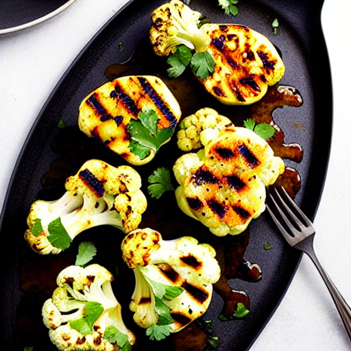 Grilled Cauliflower Steaks