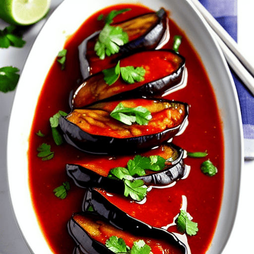 Gluten-Free Braised Eggplant