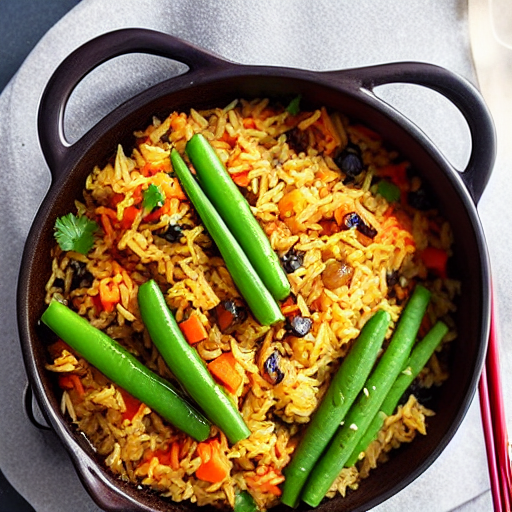 Vegetarian Claypot Rice