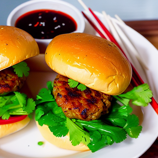 Guangxi Rice Noodle Burger