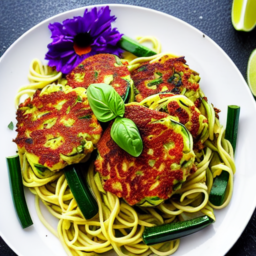 Vegan Zucchini Fritters