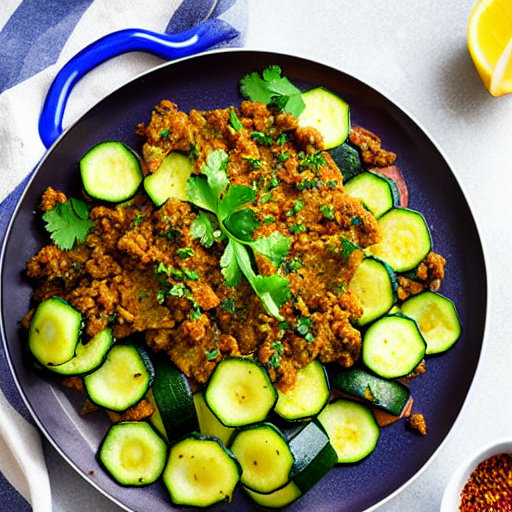 Kouskous with Zucchini
