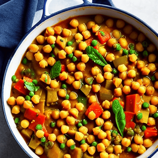 Vegetable and Chickpea Casserole