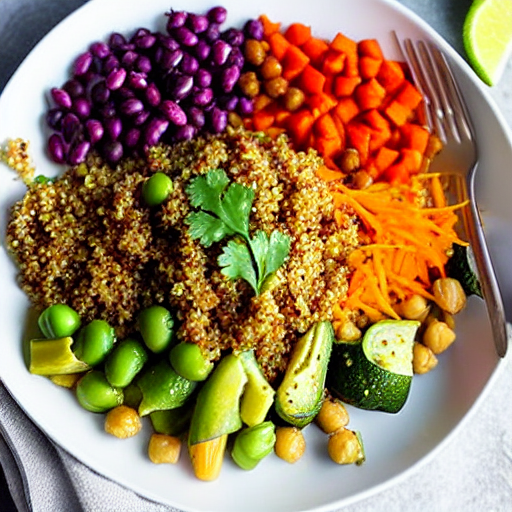 Baked Quinoa Salad