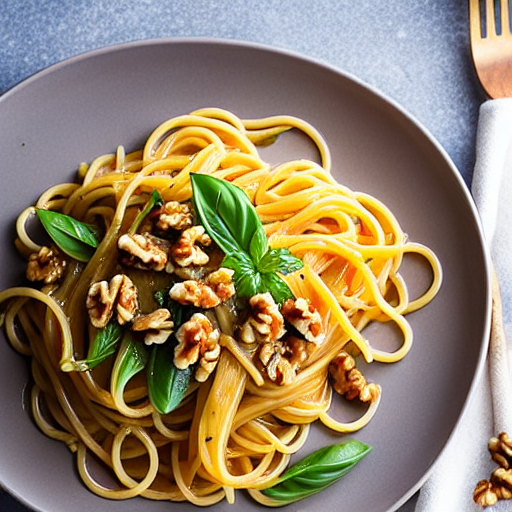 Pasta with Walnuts