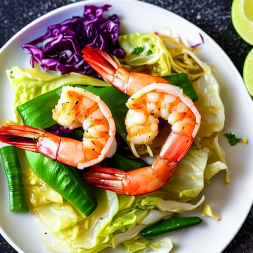 Keto Shrimp and Cabbage