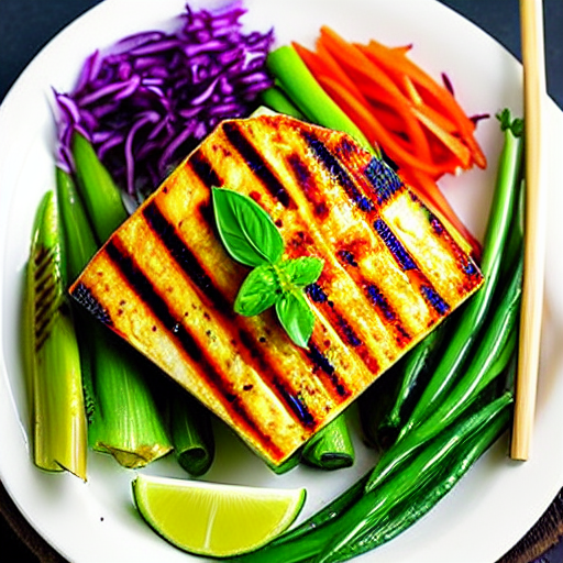 Thai Herb Grilled Tofu