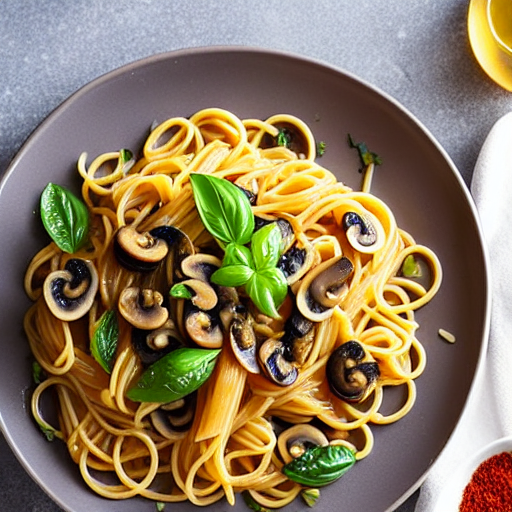 Pasta with Mushrooms