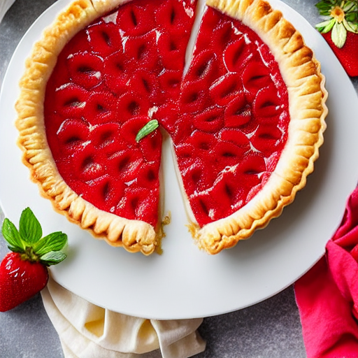 Çilekli Tart