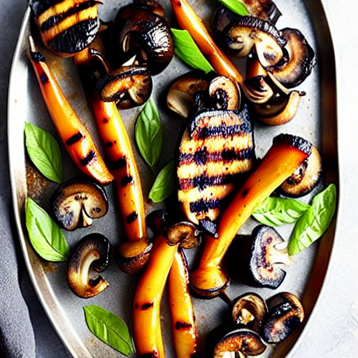 Grilled Mushrooms