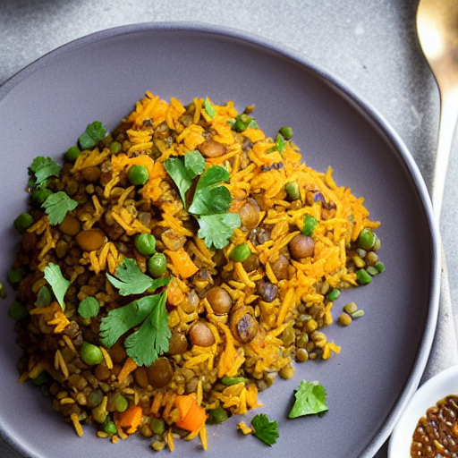 Lentil and Rice Pilaf
