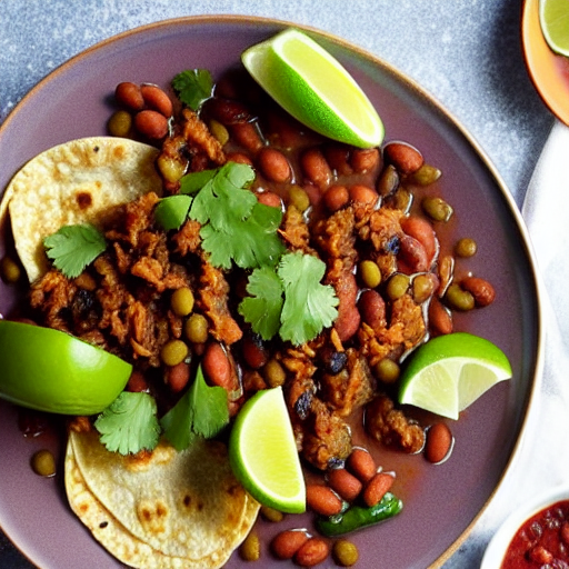 Tacos de Frijoles con Setas