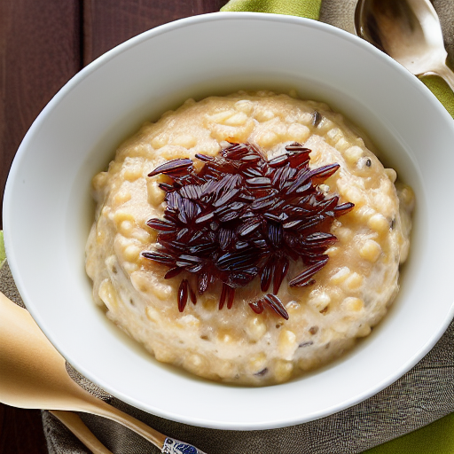 Ojibwe Wild Rice Pudding