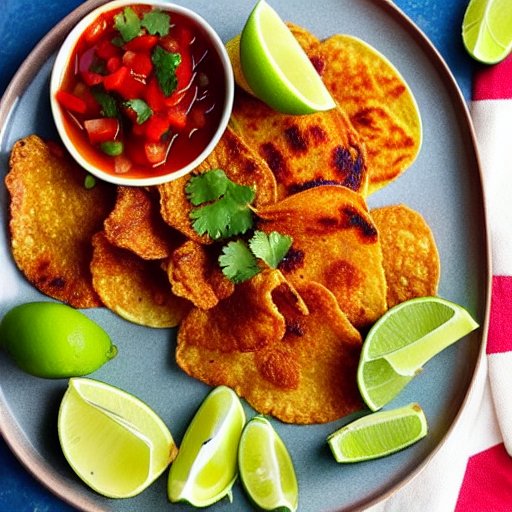 Tacos de Chicharrón de Soya
