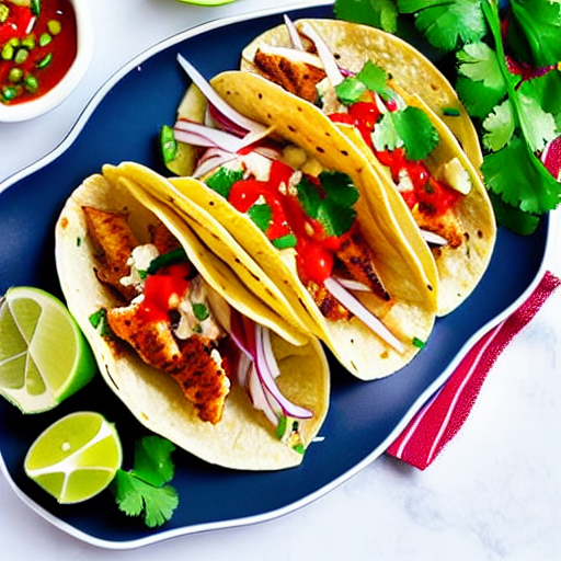 Halal Fish Tacos