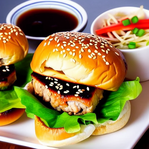 Teriyaki Chicken Burger