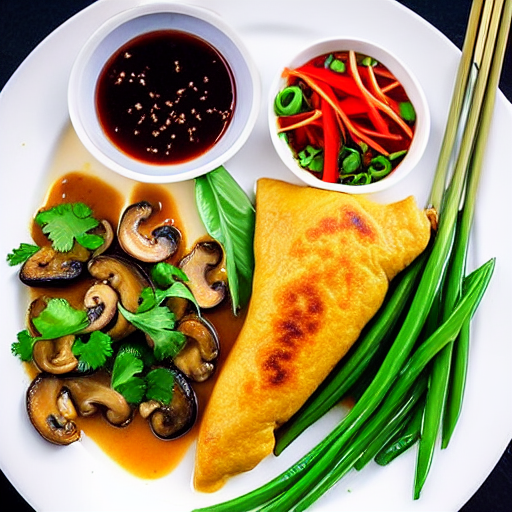 Trứng Chiên Nấm