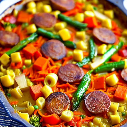 Halal Chicken and Vegetable Casserole