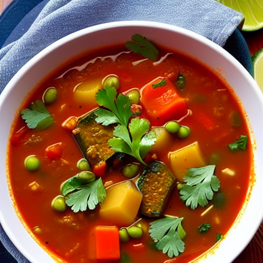 Vegetable Tagine Soup