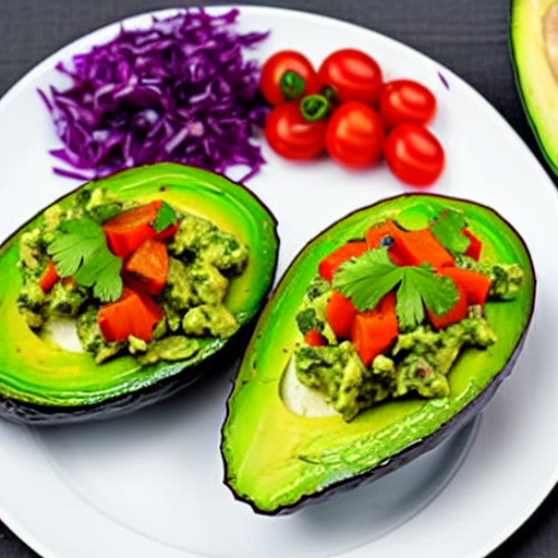 Vegetable Stuffed Avocado