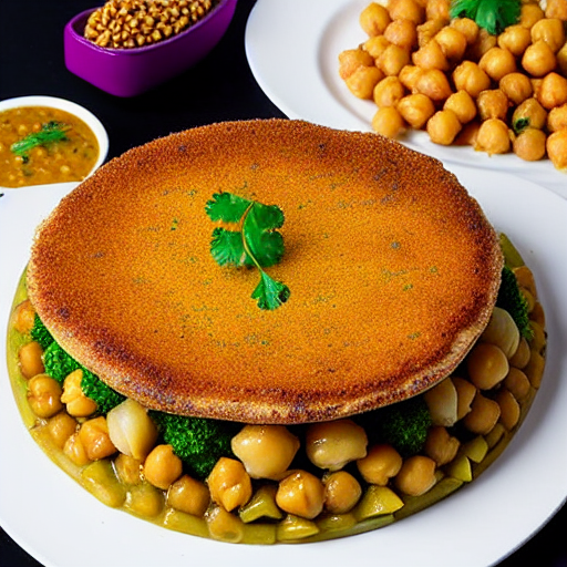 Torta de Grão-de-Bico