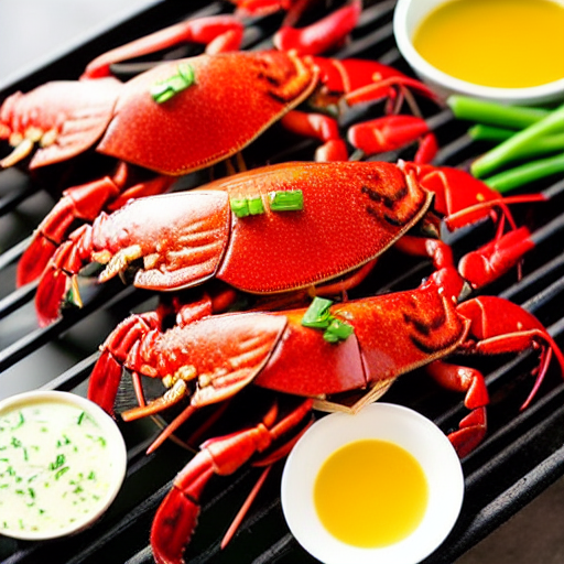 Tôm Hùm Nướng Mỡ Hành
