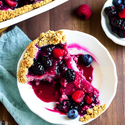 Wild Berry Cobbler