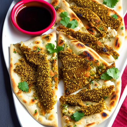 Zaatar Chicken Flatbread