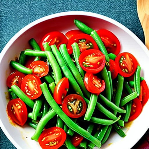 Green Beans with Tomato