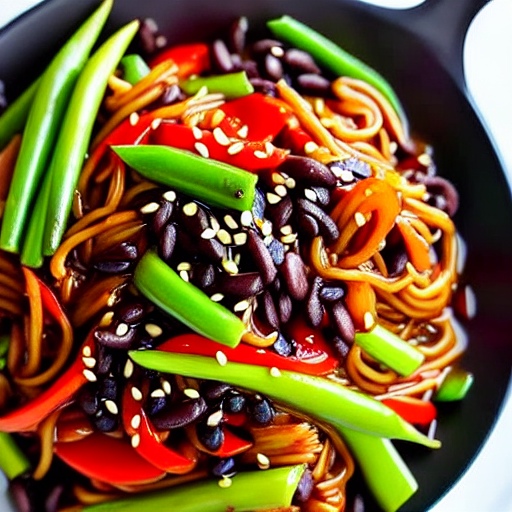 Vegetable Jjajangmyeon