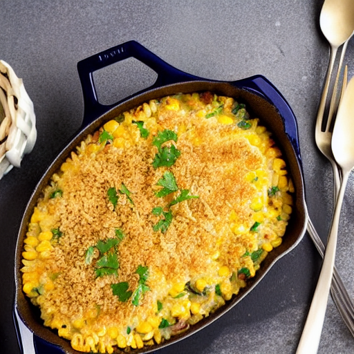 Corn and Rice Casserole