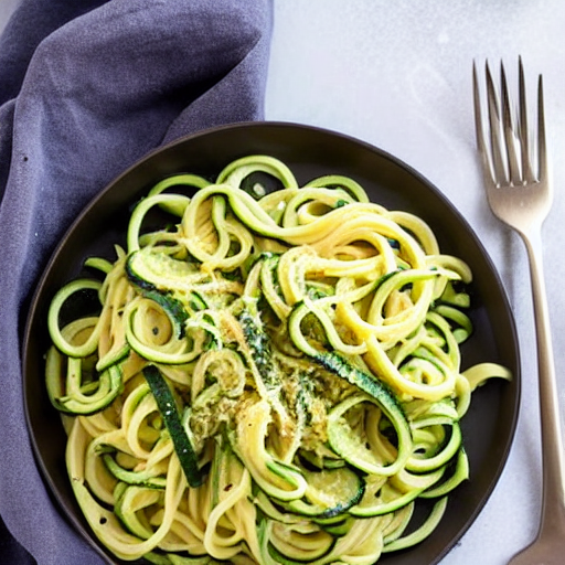 Zucchini Noodles Alfredo