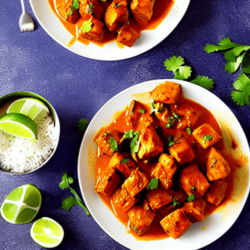 Kadai Chicken Tikka Masala Fry