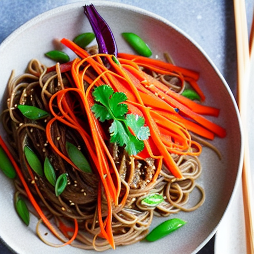 Soba with Carrots