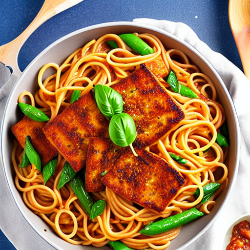Pasta with Seitan
