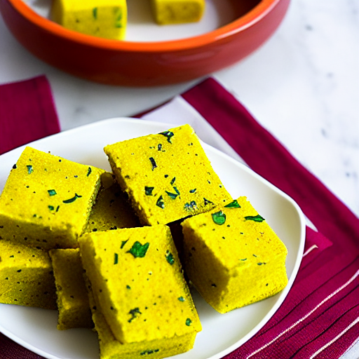 Baked Dhokla