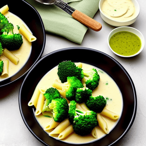 Pâtes à la Crème de Brocoli