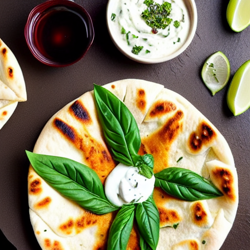 Pita with Labneh