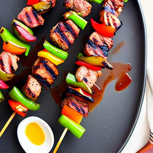 Grilled Skewered Meat