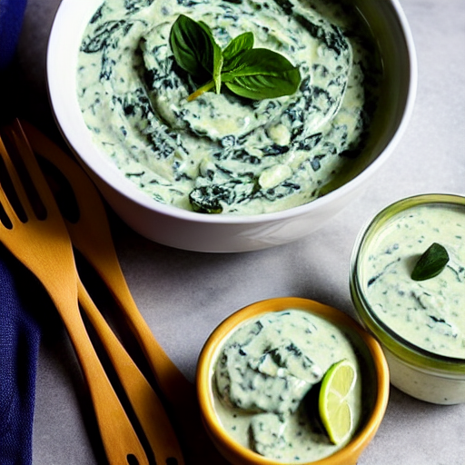 Keto Spinach Raita