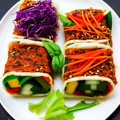 Vegan Kimbap Pizza